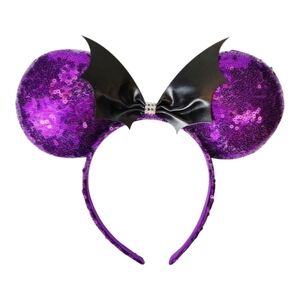 Disney Bat themed Minnie mouse ears Headband